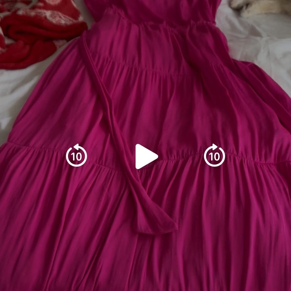 Source Unknown Pink Maxi Dress